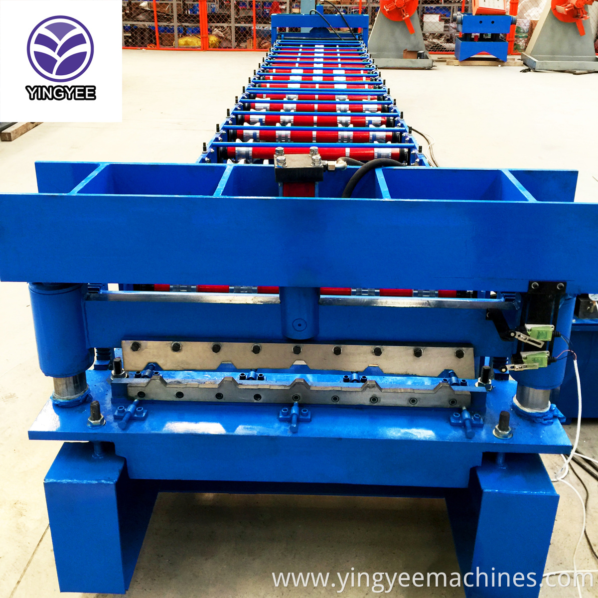 new arrival Profiled Steel Sheet Concrete Slab Plate Floor Decking Panel Roll Forming Machine With PLC Control System